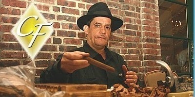 Cigar roller at Salt Lake golf dinner